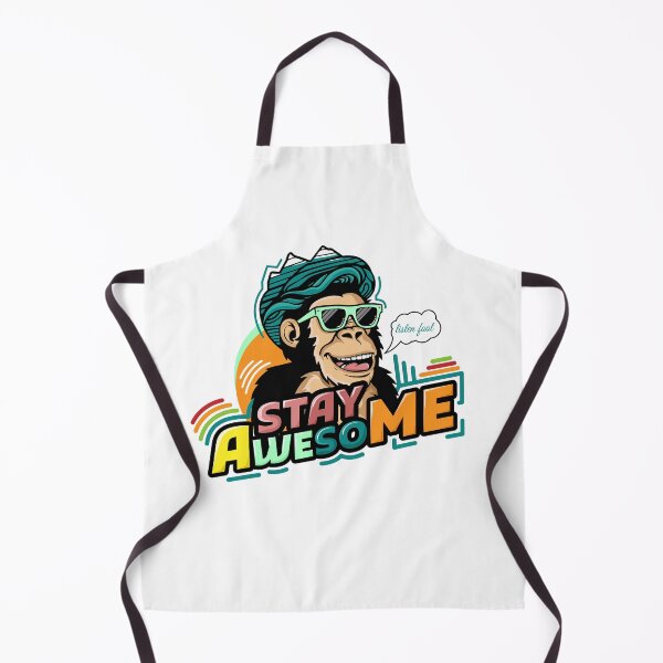 Item preview, Cool Happy Ape "Stay Awesome" designed and sold by Karim-Elkiky.