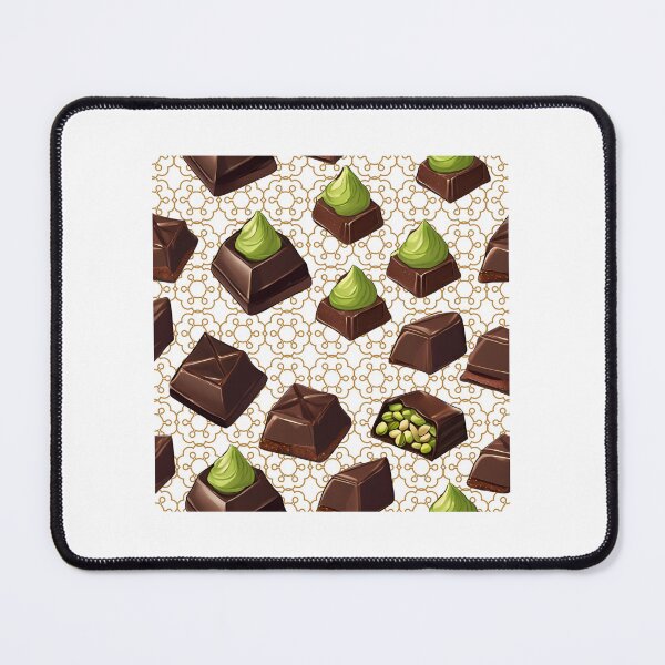 Item preview, Luxury Pistachio Chocolate | Gourmet Dessert Pattern for Home & Fashion designed and sold by Art Garden.
