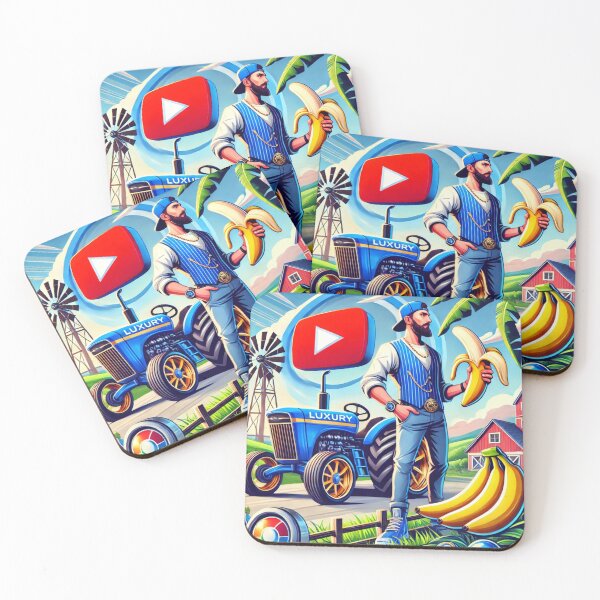 Item preview, Epic Farm & Gaming Fusion – Creative Cartoon Art designed and sold by TurboTrac.