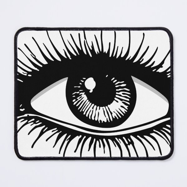Item preview, Dare to stand out with this bold, high-contrast eye design—where style meets vision. designed and sold by markmm9.