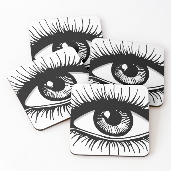 Item preview, Dare to stand out with this bold, high-contrast eye design—where style meets vision.  designed and sold by markmm9.