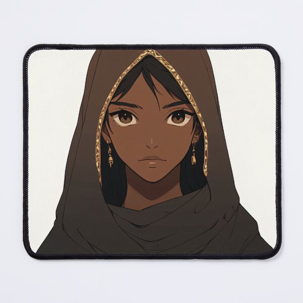 Item preview, Mauritanian woman | Anime style designed and sold by ComicsFactory.