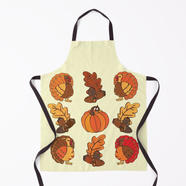 Item preview, Thanksgiving Turkeys, Pumpkins and Fall Leaves designed and sold by Kristine Kisman.