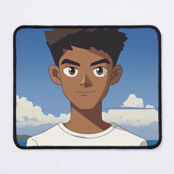 Item preview, Mauritian man | Anime style designed and sold by ComicsFactory.