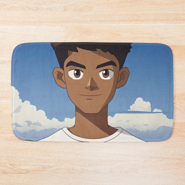 Item preview, Mauritian man | Anime style designed and sold by ComicsFactory.