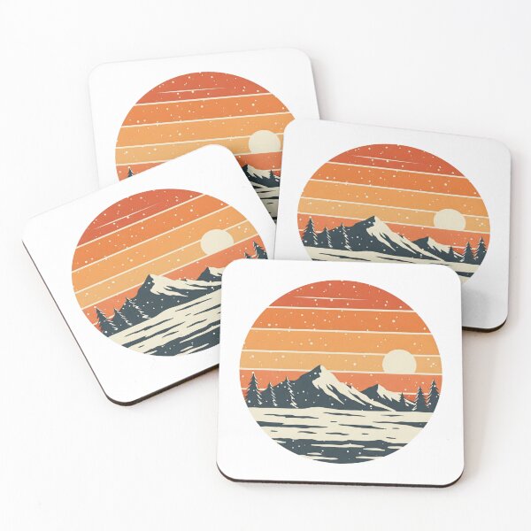 Item preview, Snowy Sunset designed and sold by Tw1nsAIArt.