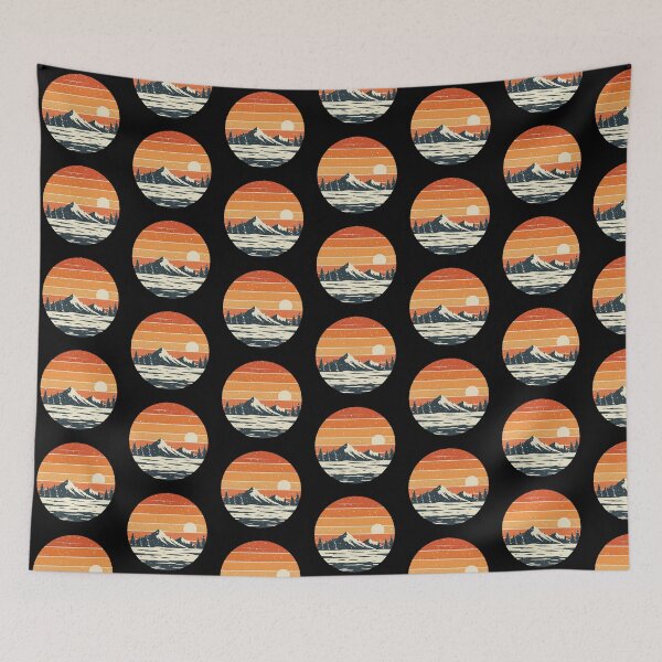 Item preview, Snowy Sunset designed and sold by Tw1nsAIArt.