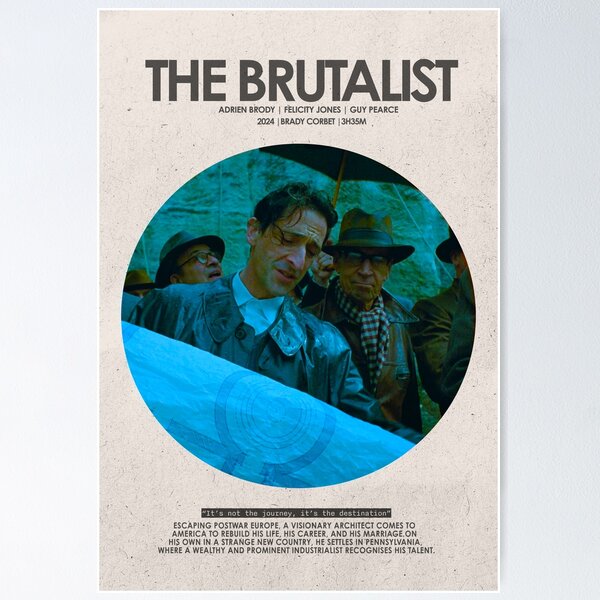 Item preview, The Brutalist designed and sold by TeeSnoop.