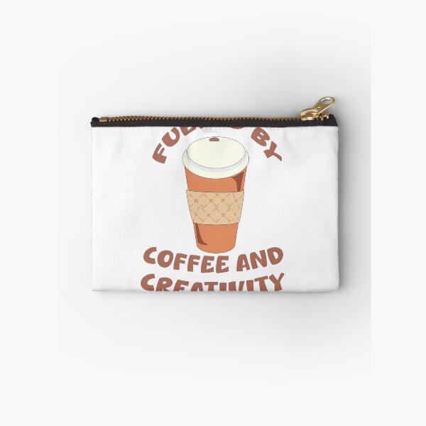 Item preview, Fueled By Coffee and Creativity Fun Slogan designed and sold by mytshirtfort.