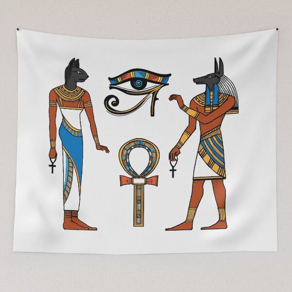 Item preview, Nile Valley Deities designed and sold by AhaPrint.