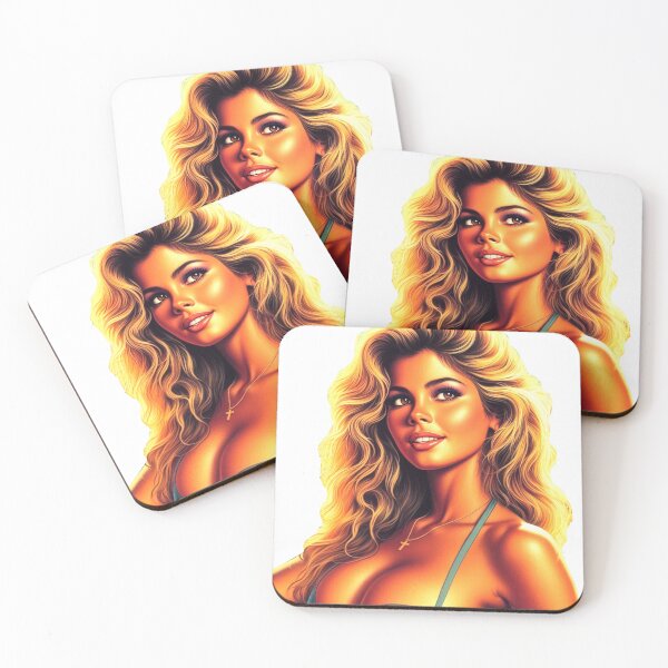 Item preview, Hot Blonde Girl designed and sold by PulpVintage.