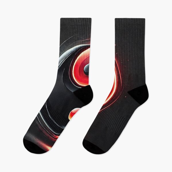 Item preview, Fiery Balance - Yin & Yang Black and Red designed and sold by BRUCYFA.