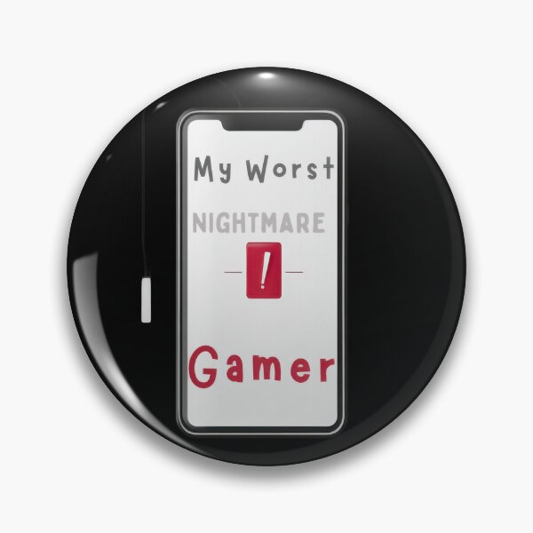 Item preview, Gamer's Worst Nightmare, funny low battery phone design designed and sold by uriviolka99.