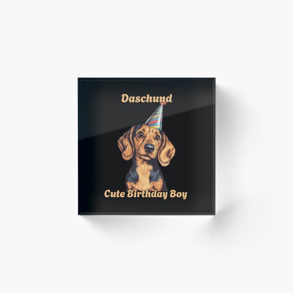 Item preview, Daschund Birthday Dog  designed and sold by MarcinDesign.