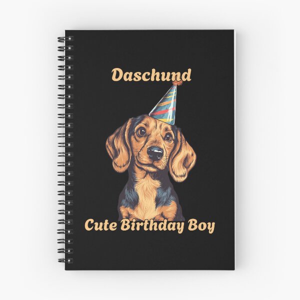 Item preview, Perro de cumpleaños Daschund designed and sold by MarcinDesign.