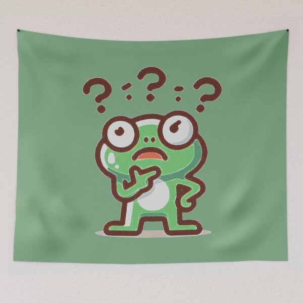 Item preview, Questioning Frog designed and sold by TheaterOfHexe.