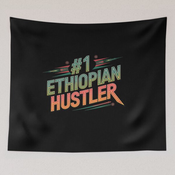 Item preview, Ethiopian Hustler Tees  designed and sold by Abelfashion.