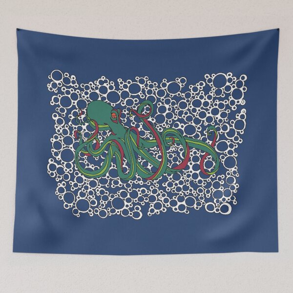Item preview, Octopus and Bubbles designed and sold by Kristine Kisman.