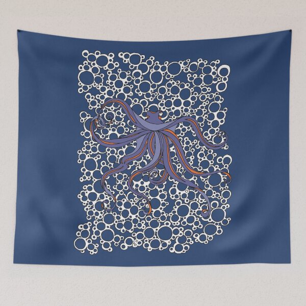 Item preview, Octopus and Bubbles designed and sold by Kristine Kisman.