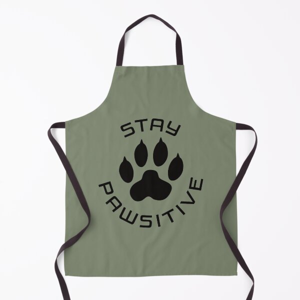 Item preview, dog cute gift - stay pawsitive designed and sold by MaveArts.