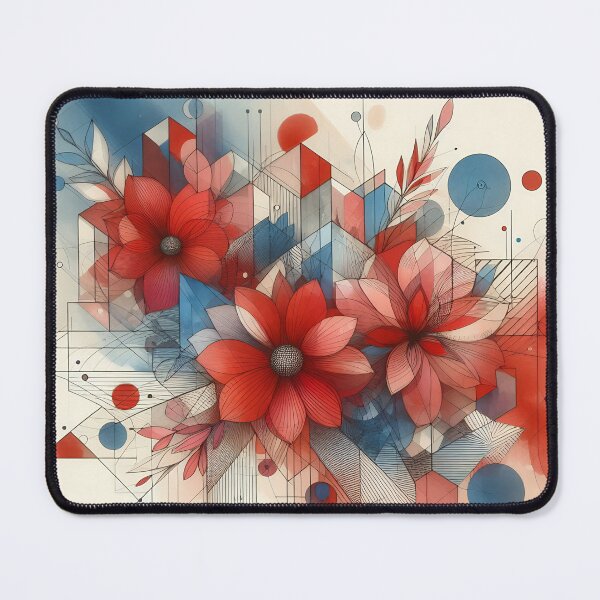 Item preview, Modern Floral Red Abstract Flowers designed and sold by GraphicsClub.