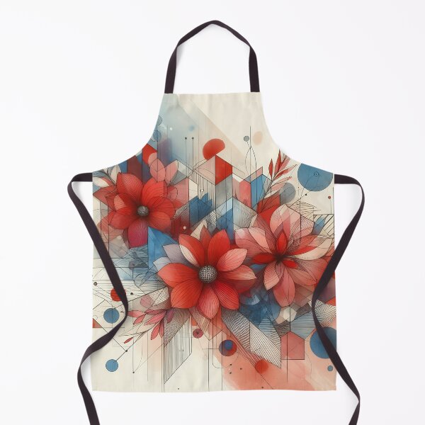 Item preview, Modern Floral Red Abstract Flowers designed and sold by GraphicsClub.