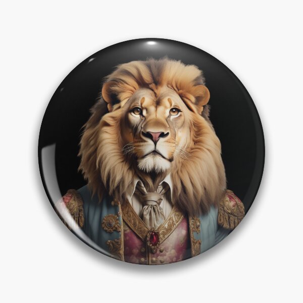 Item preview, William, the regal lion designed and sold by Lhdigitaldesign.