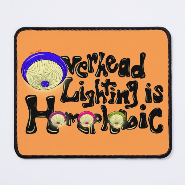 Item preview, Down with Overhead Lights! designed and sold by houseofburton.