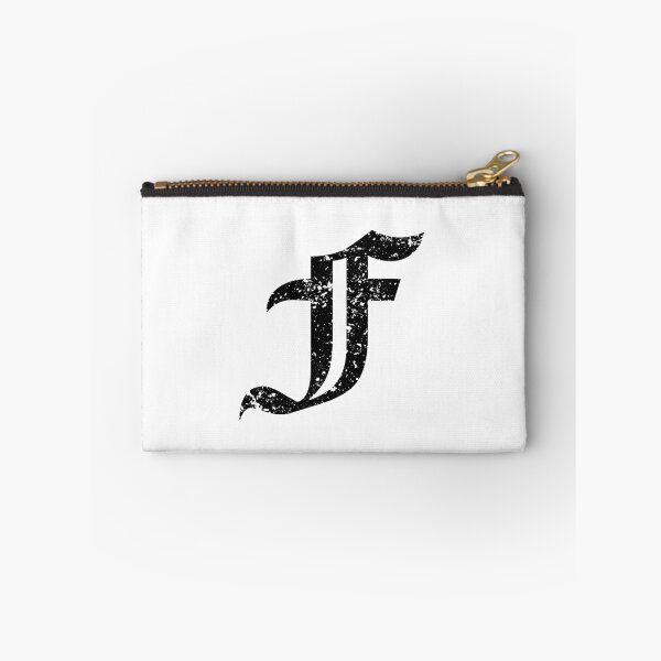 Item preview, Capital Letter F - Eroded / Distressed Gothic Blackletter Script / Old English Font (Black) designed and sold by STUDIO-72.
