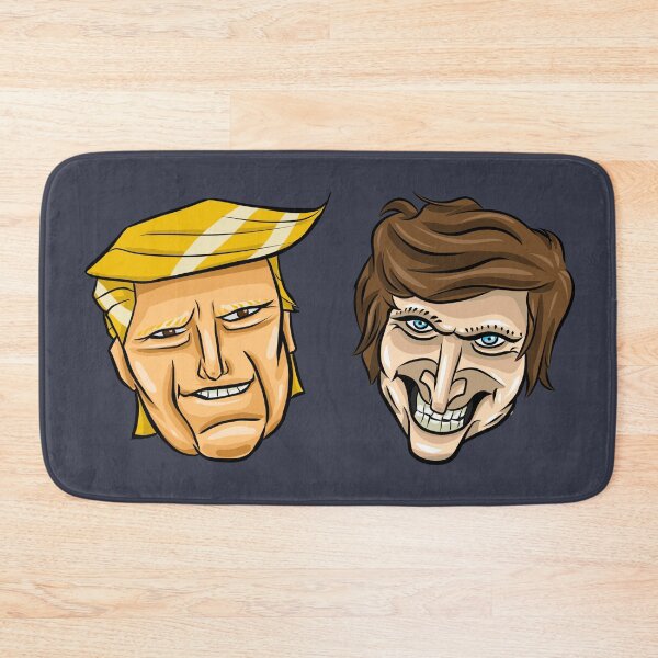 Item preview, Donald Trump and Javier Milei Caricatures designed and sold by MechanicalART.