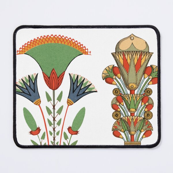 Item preview, Pharaonic Floral Motifs designed and sold by AhaPrint.