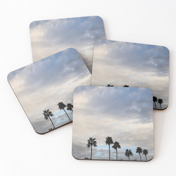 Item preview, Clouds and Palm Trees designed and sold by Phakade's Photos.