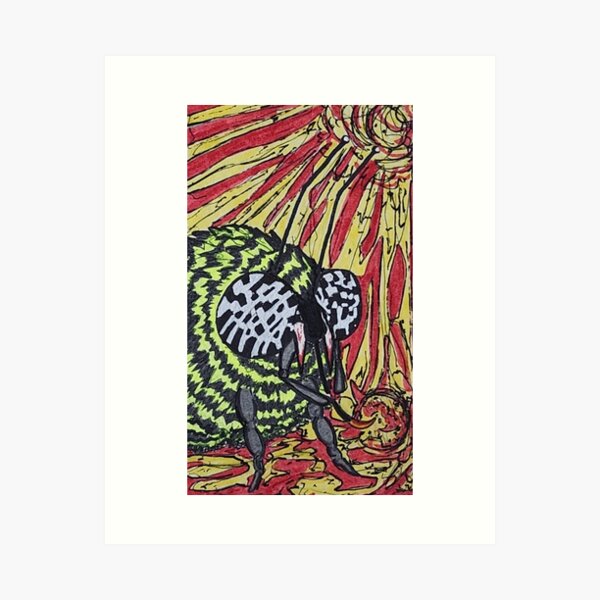 BUMBLE BEAST Art Print