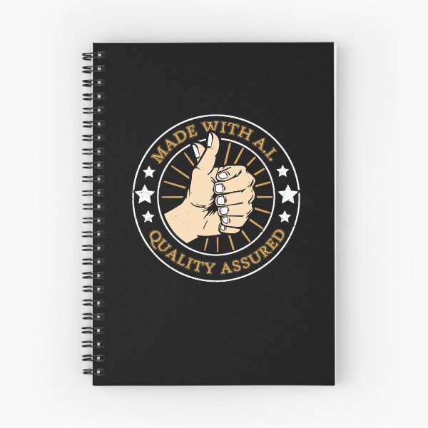 Item preview, Made with A.I. Thumbs Up Funny AI designed and sold by Nerd Shizzle.