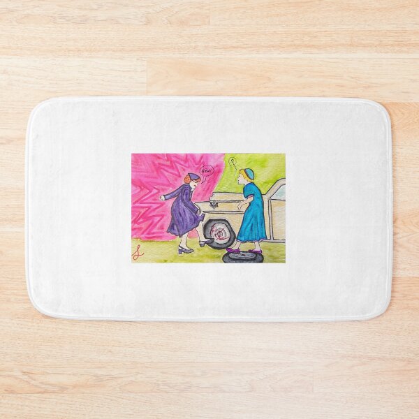Item preview, “I’m Sure You Won’t Mind Changing A Tyyyyyyaaaahhh!” designed and sold by LisaFR1966.