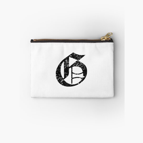 Item preview, Capital Letter G - Eroded / Distressed Gothic Blackletter Script / Old English Font (Black) designed and sold by STUDIO-72.