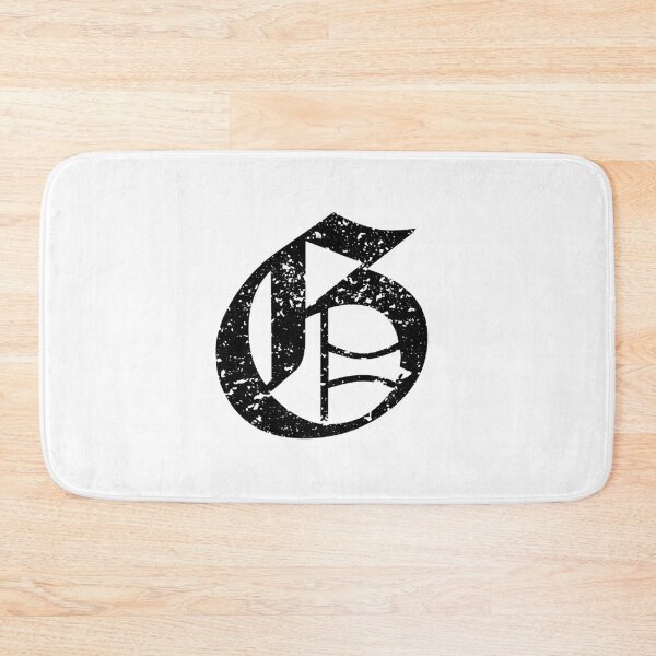 Item preview, Capital Letter G - Eroded / Distressed Gothic Blackletter Script / Old English Font (Black) designed and sold by STUDIO-72.