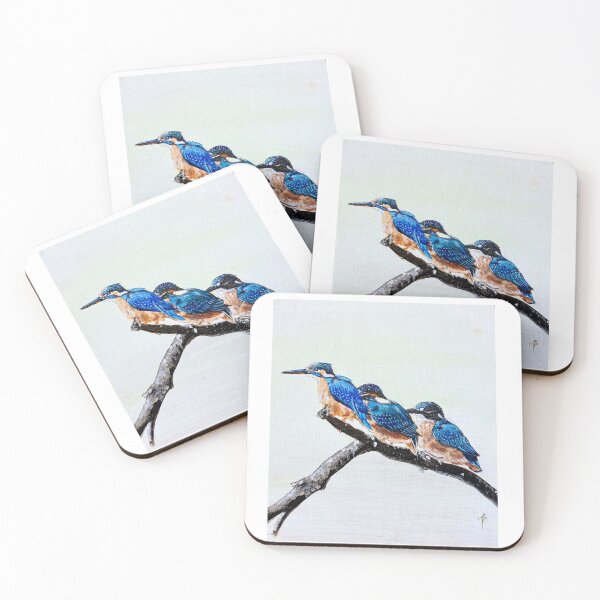 Item preview, Three Kingfisher Bird side by side designed and sold by StarDust-Nayuta.