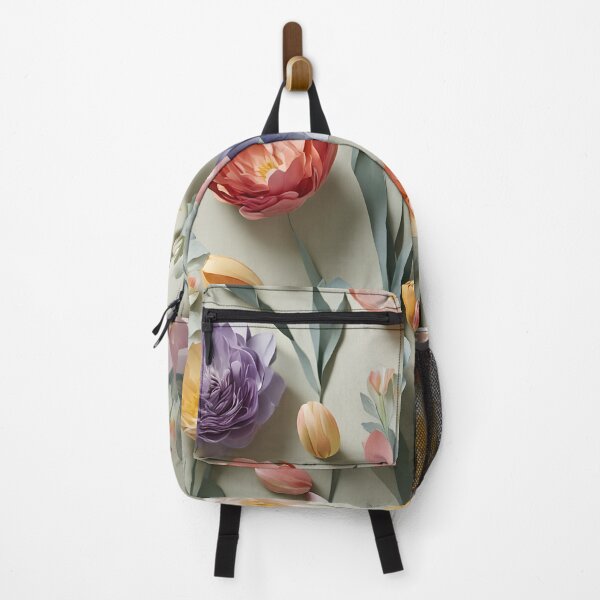 Item preview, Origami Art - Whispering Blooms: A Vintage Pastel Floral Elegance designed and sold by ArtfulFolds.