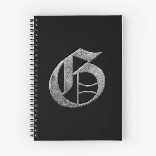 Item preview, Capital Letter G - Worn Stone Effect Gothic Blackletter Script / Old English Font designed and sold by STUDIO-72.