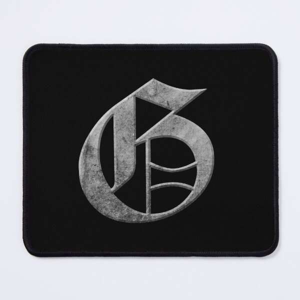 Item preview, Capital Letter G - Worn Stone Effect Gothic Blackletter Script / Old English Font designed and sold by STUDIO-72.