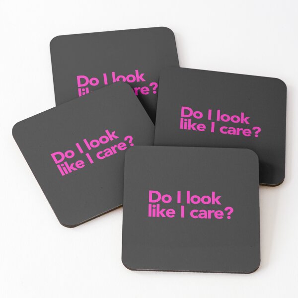 Item preview, Do I look like I care? designed and sold by cynicalcorner.