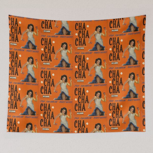 Item preview, cha cha cha record vintage cover for swing partners poster designed and sold by PIXEL POP DESIGNS - Beyond the Norm!.