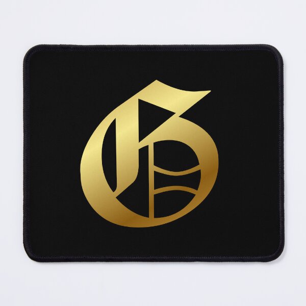 Item preview, Capital Letter G - Foil Gold Effect Gothic Blackletter Script / Old English Font designed and sold by STUDIO-72.