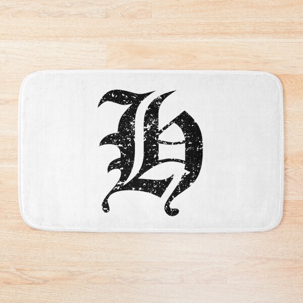 Item preview, Capital Letter H - Eroded / Distressed Gothic Blackletter Script / Old English Font (Black) designed and sold by STUDIO-72.