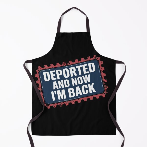 Item preview, Deported and Now I’m Back – Passport Stamp Design designed and sold by Ela-graphicwiz.