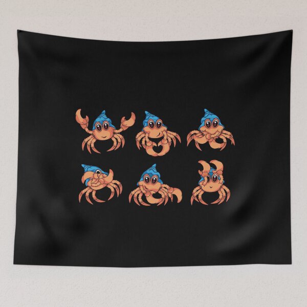 Item preview, Cute Dancing Hermit Crab Lover Kids Fish Tank Hermit Crab designed and sold by DSWShirts.