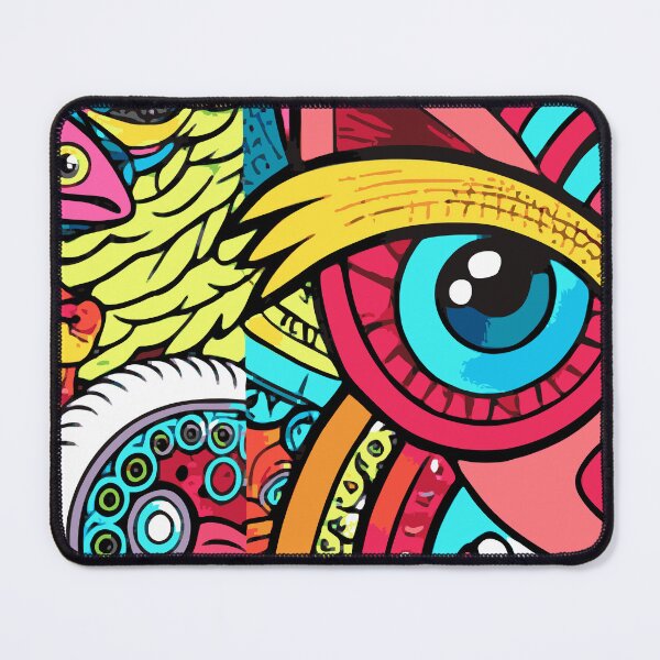 Item preview, Version 6: Psychedelic Graffiti Monsters, Straight from the Urban Street - Eat 'Em Up! designed and sold by markmm9.