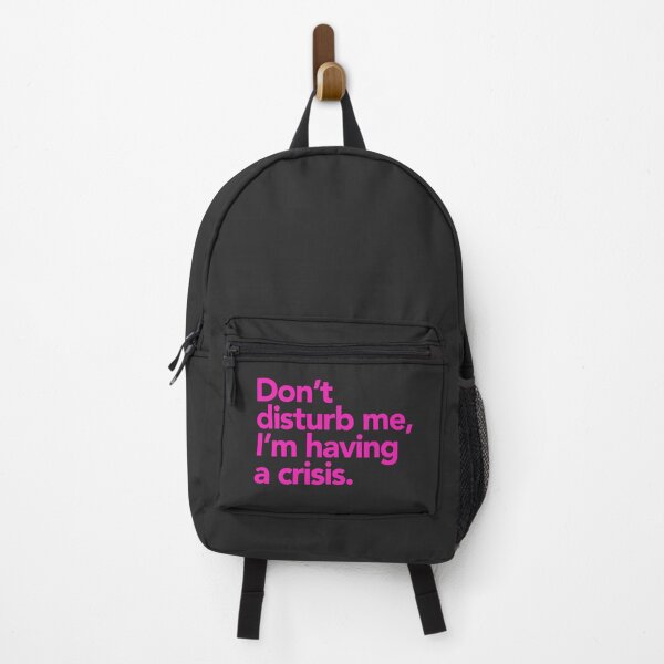Item preview, Don’t disturb me, I’m having a crisis. designed and sold by cynicalcorner.