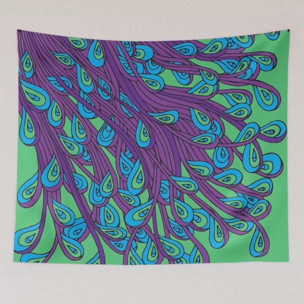 Item preview, Peacock Feathers designed and sold by Kristine Kisman.